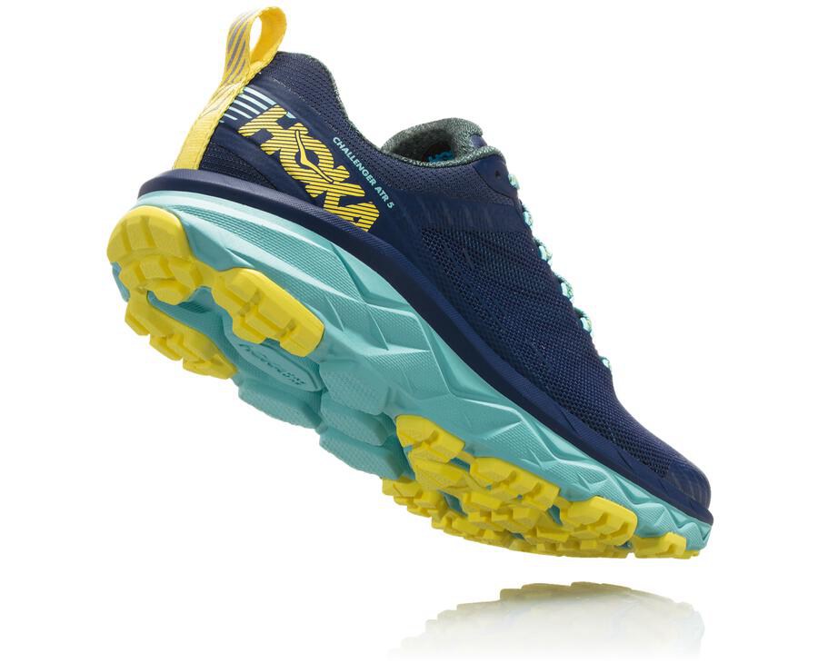 Hoka One One Challenger Atr 5 Trailskor Dam - Blå - EYOVH-9285